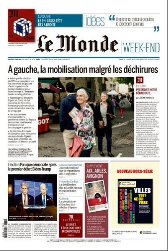 Le Monde + Le Mag du 29 Juin FRENCH PDF 2024