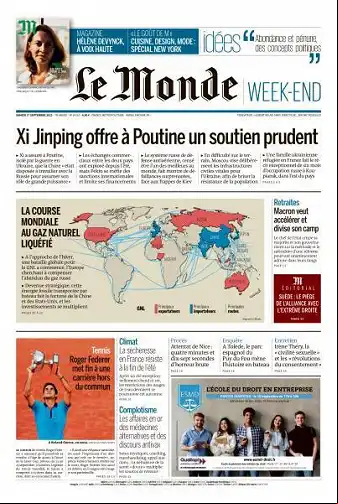 Le Monde + Magazine du 17 Septembre 2022