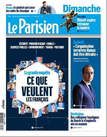Le Parisien - 22 Octobre 2023