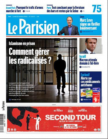 Le Parisien - 23 Octobre 2023