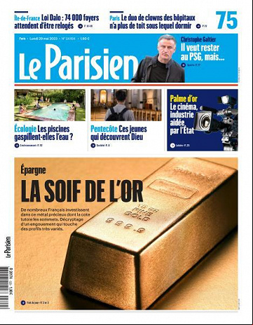 Le Parisien - 29 Mai 2023