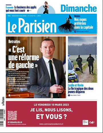 Le Parisien - 5 Mars 2023