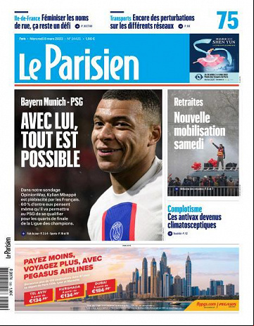 Le Parisien - 8 Mars 2023