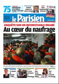 Le Parisien+ Cahier Paris et Supp.Eco. du 16 Janvier 2012