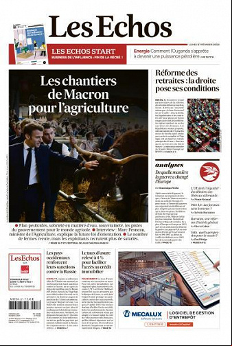 Les Echos du 27 février 2023