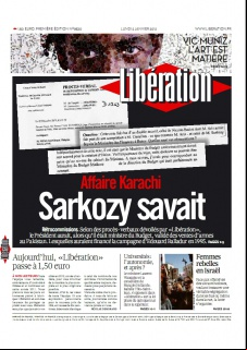 Libération edition du 02 Janvier 2012