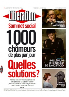 Libération edition du 18 Janvier 2012