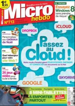 Micro Hebdo N°713 du 15 au 21 Décembre 2011