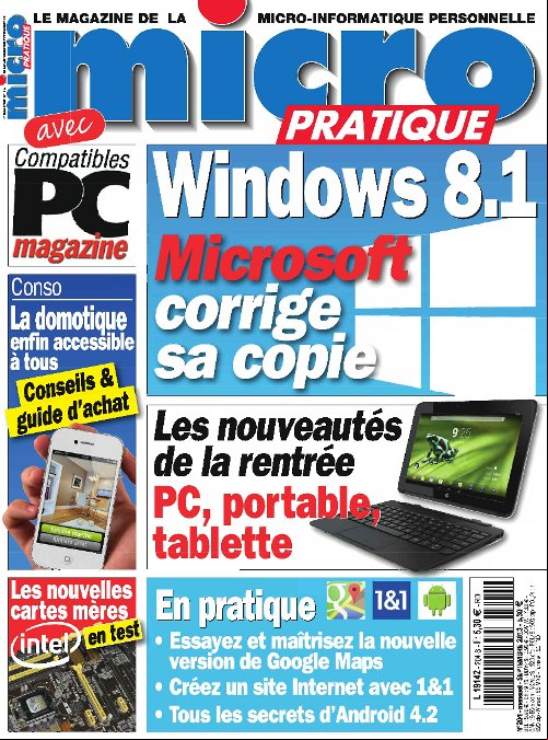Micro Pratique N° 204 - Septembre 2013 PDF