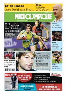 Midi Olympique du 06 Janvier 2012