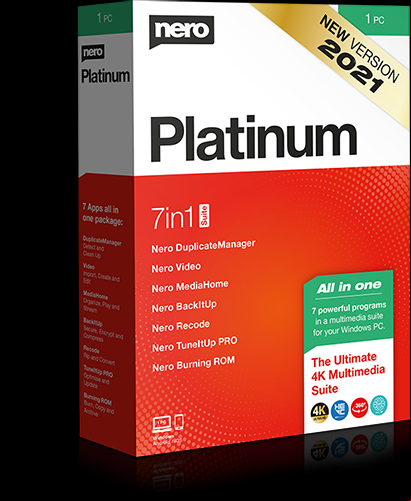 Nero Platinum Suite 2021 23.0.1010 (Win x64)