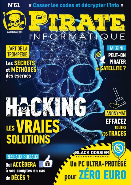 Pirate Informatique N°61 Aout-Octobre FRENCH PDF 2024