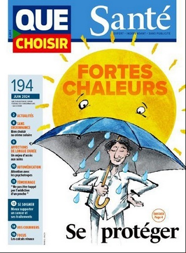 Que Choisir Santé - Juin FRENCH PDF 2024