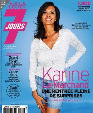 Télé 7 Jours N3144- 29 aout au 04septembre2020