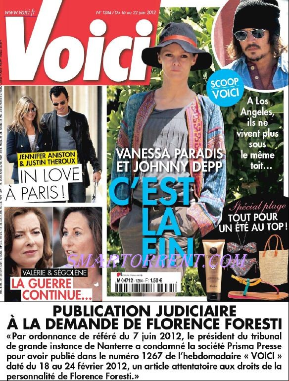 Voici N°1284 du 16 au 22 Juin 2012