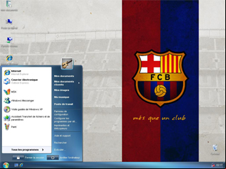 Windows XP pro sp2 fr Fc Barcelona Version 2.1
